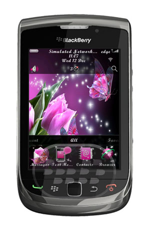 Awesome_Pink-Butterflies_Theme_blackberry