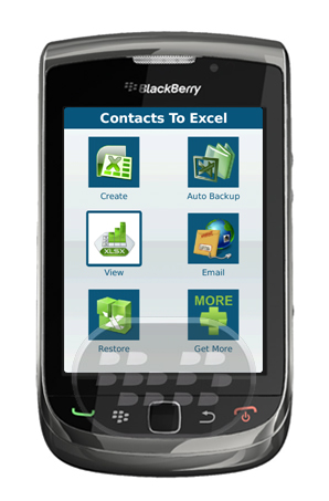 Contacts_To_Excel_blackberry_app